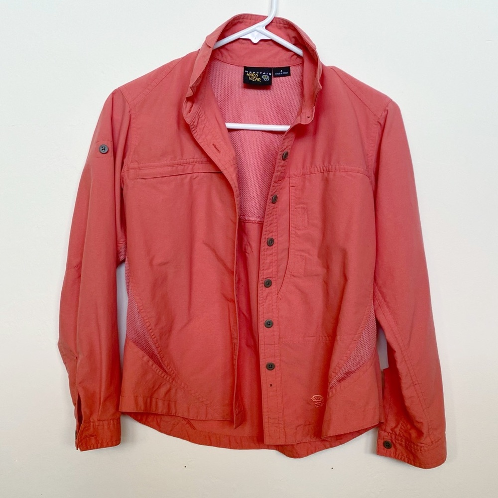 Mountain Hardwear Button Long Sleeve Hiking Shirt